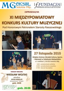 XI Międzypowiatowy Konkurs Kultury Muzycznej
